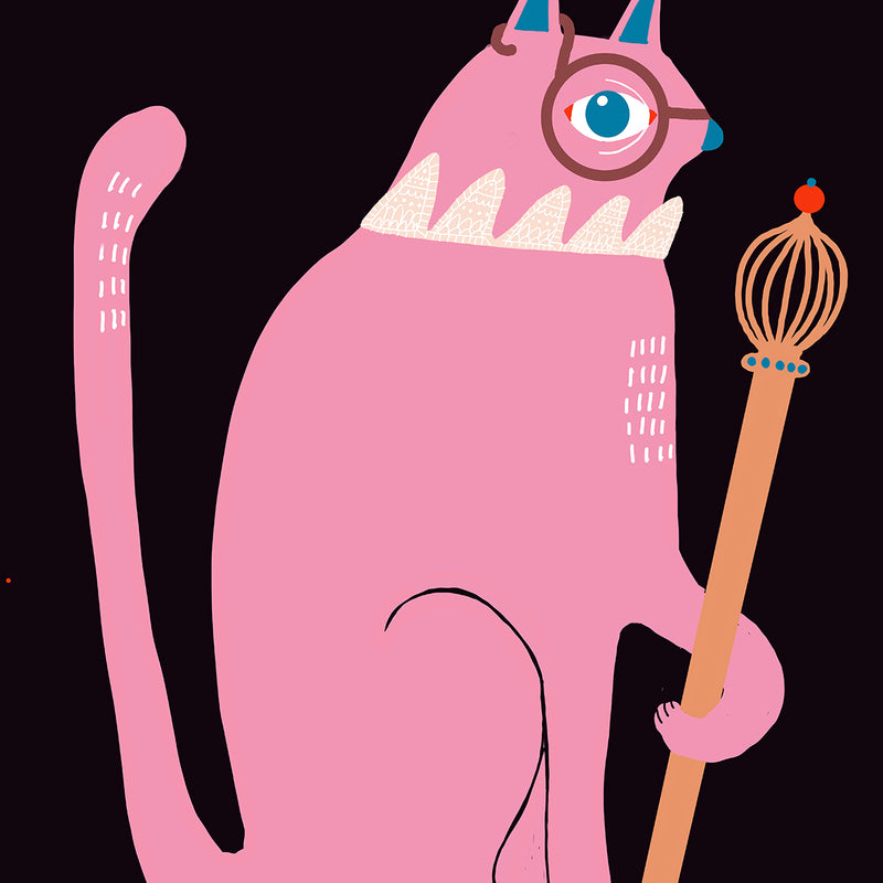 Cat with Scepter