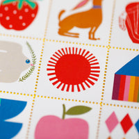 Poster Stamp series 4 - Shapes & Things