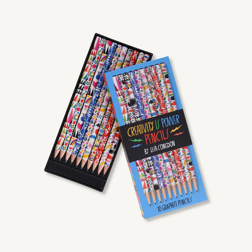 Creativity is Power Pencil set of 10 – Lisa Congdon