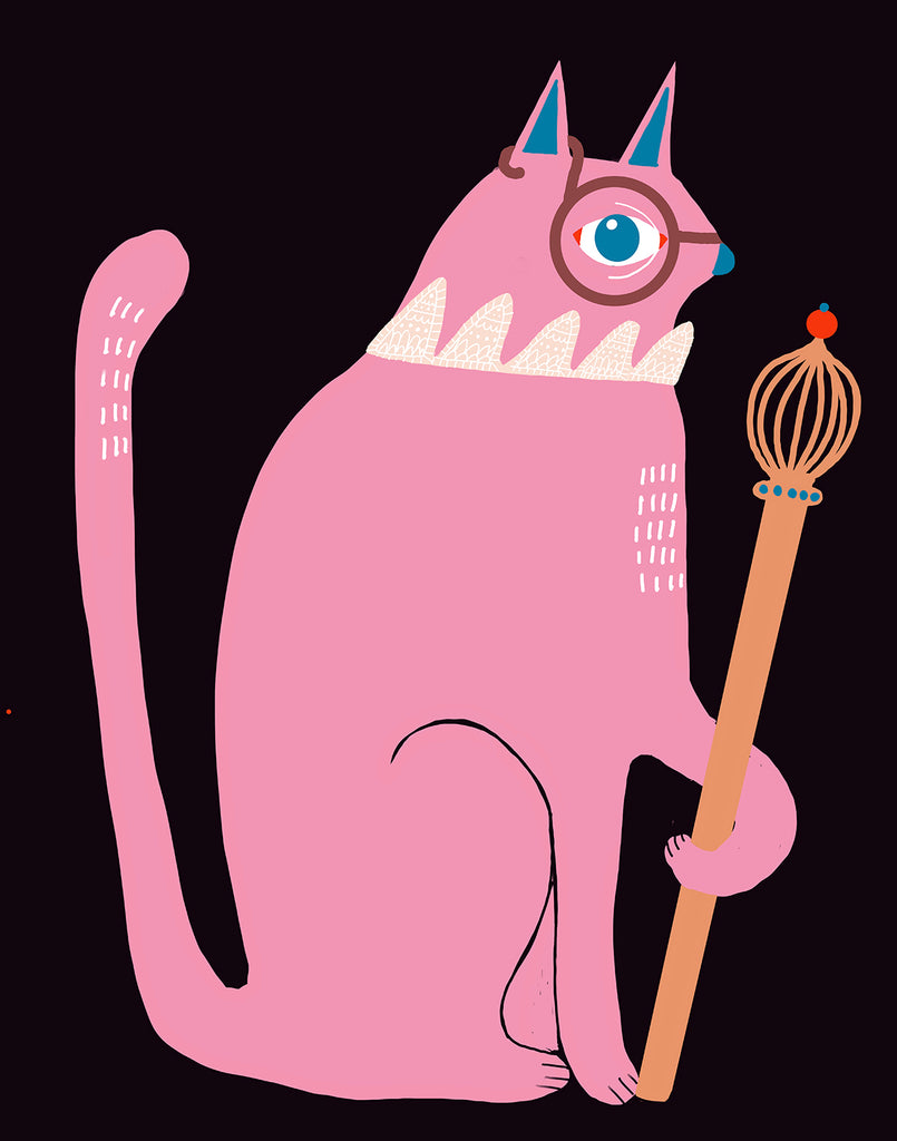 Cat with Scepter