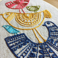 Bird Stack Embroidery Kit