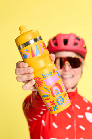 Steel Insulated Cycling Water Bottle by Bivo - 21oz