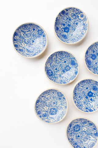 Lisa Congdon Floral Ceramic Mini 4" Bowl