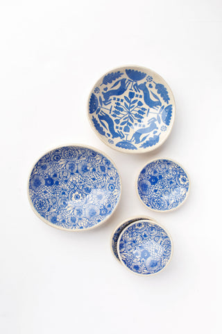 Lisa Congdon Floral Ceramic Mini 4" Bowl