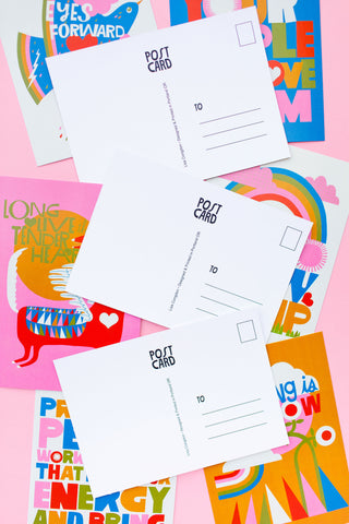 Eyes Forward Heart Open Postcard Set