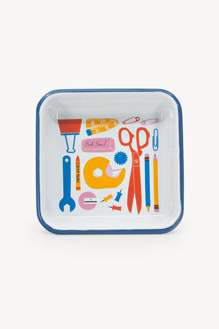 Enamelware Mini Tray - Objects
