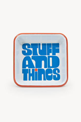 Enamelware Mini Tray - Stuff & Things