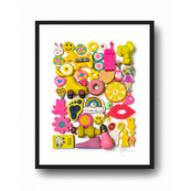 Eraser Arrangement No. 8 - Photographic Print