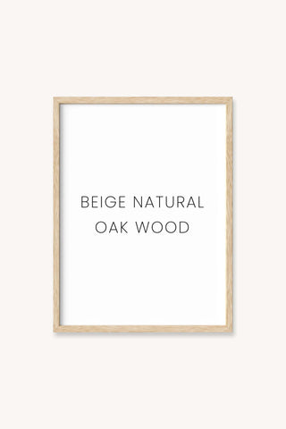 Natural Oak Frame