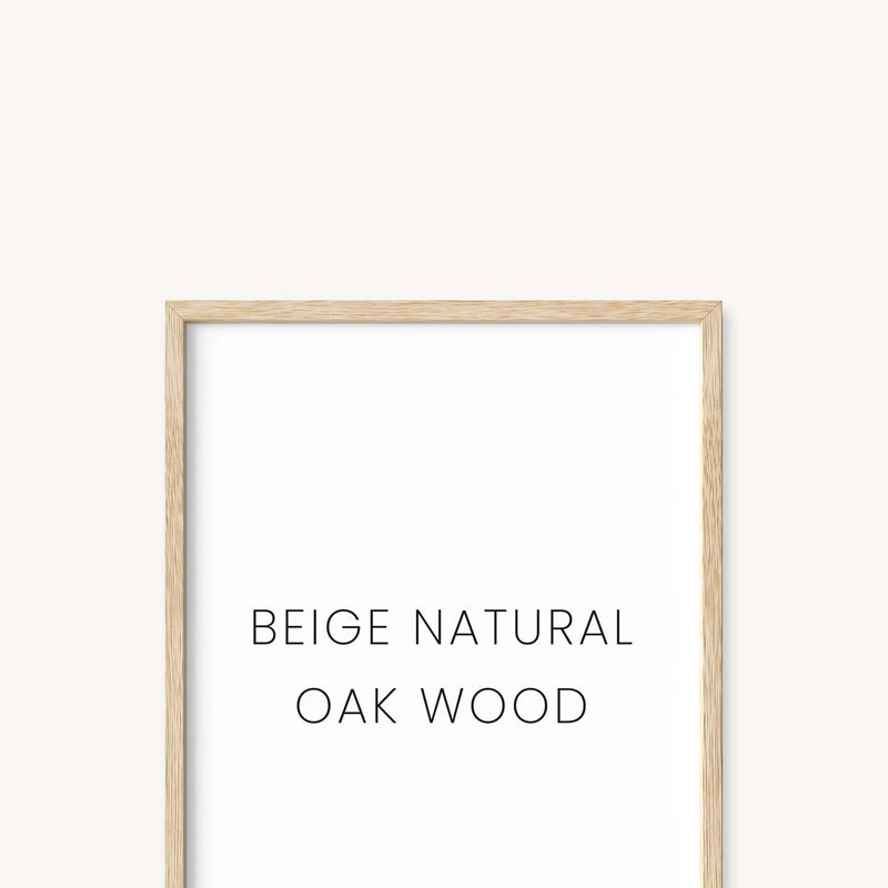 Natural Oak Frame