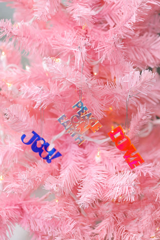 PEACE ON EARTH Acrylic Ornament