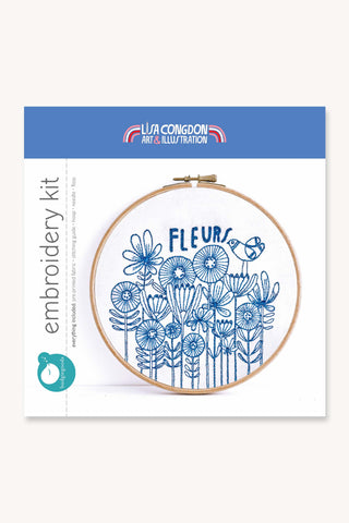 Fleurs Embroidery Kit