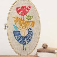 Bird Stack Embroidery Kit