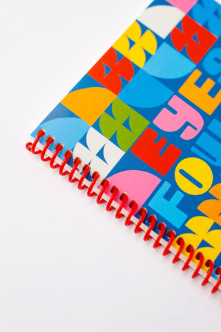 "Eyes Forward, Heart Open" Blank Journal