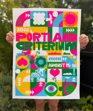 Portland Criterium Limited Edition Screenprinted Poster
