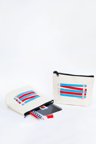 Canvas Pencil Pouch