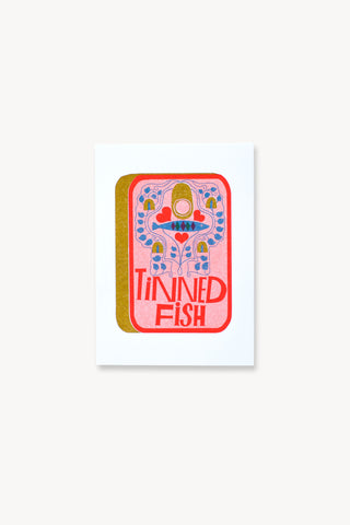 Tinned Fish Mini Risograph