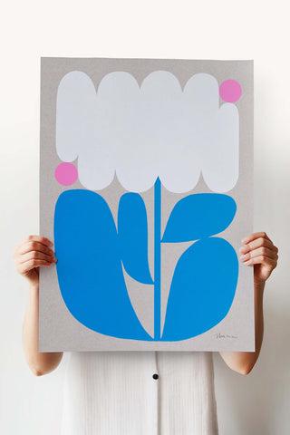 Cloud Flower Limited Edition Screenprint