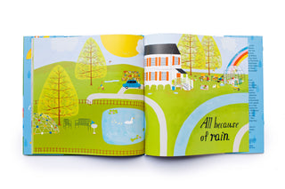 Rain Picture Book Illustrated by Lisa Congdon