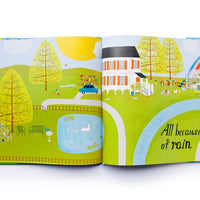 Rain Picture Book Illustrated by Lisa Congdon