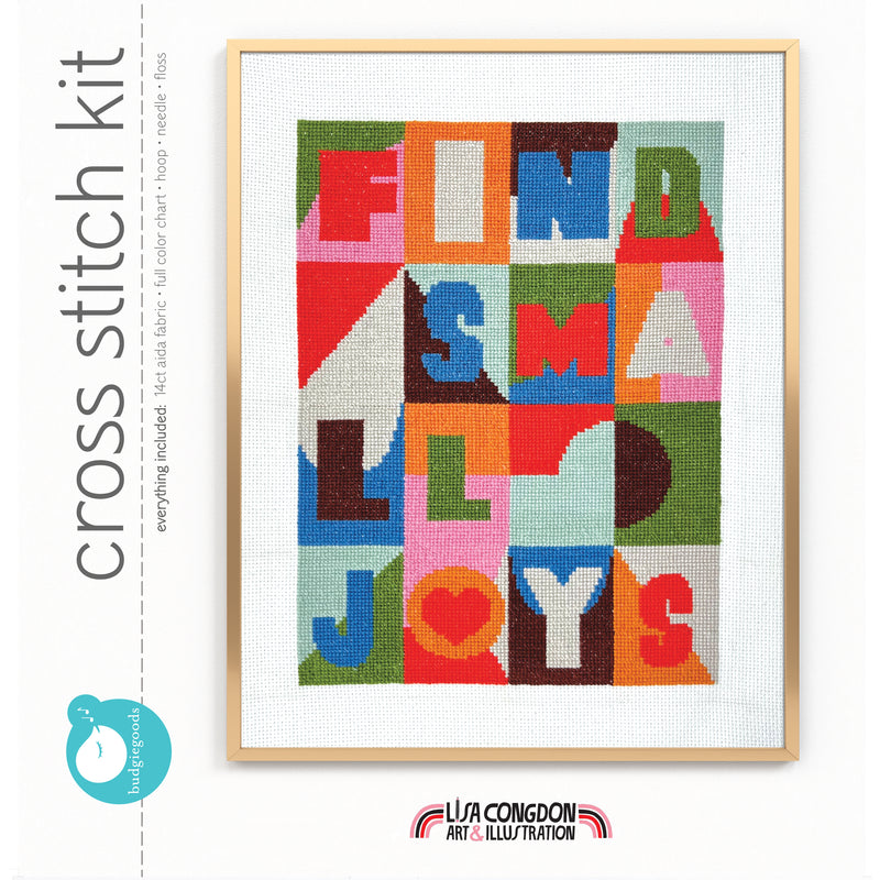 Find Small Joys Cross Stitch Kit
