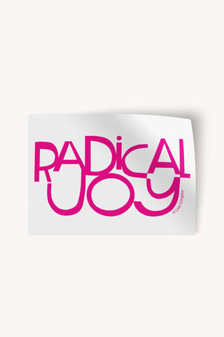 Radical Joy Large Sticker