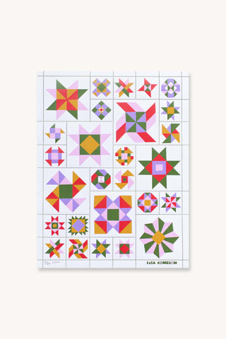 Poster Stamp series 6 - 27 Quilt Squares