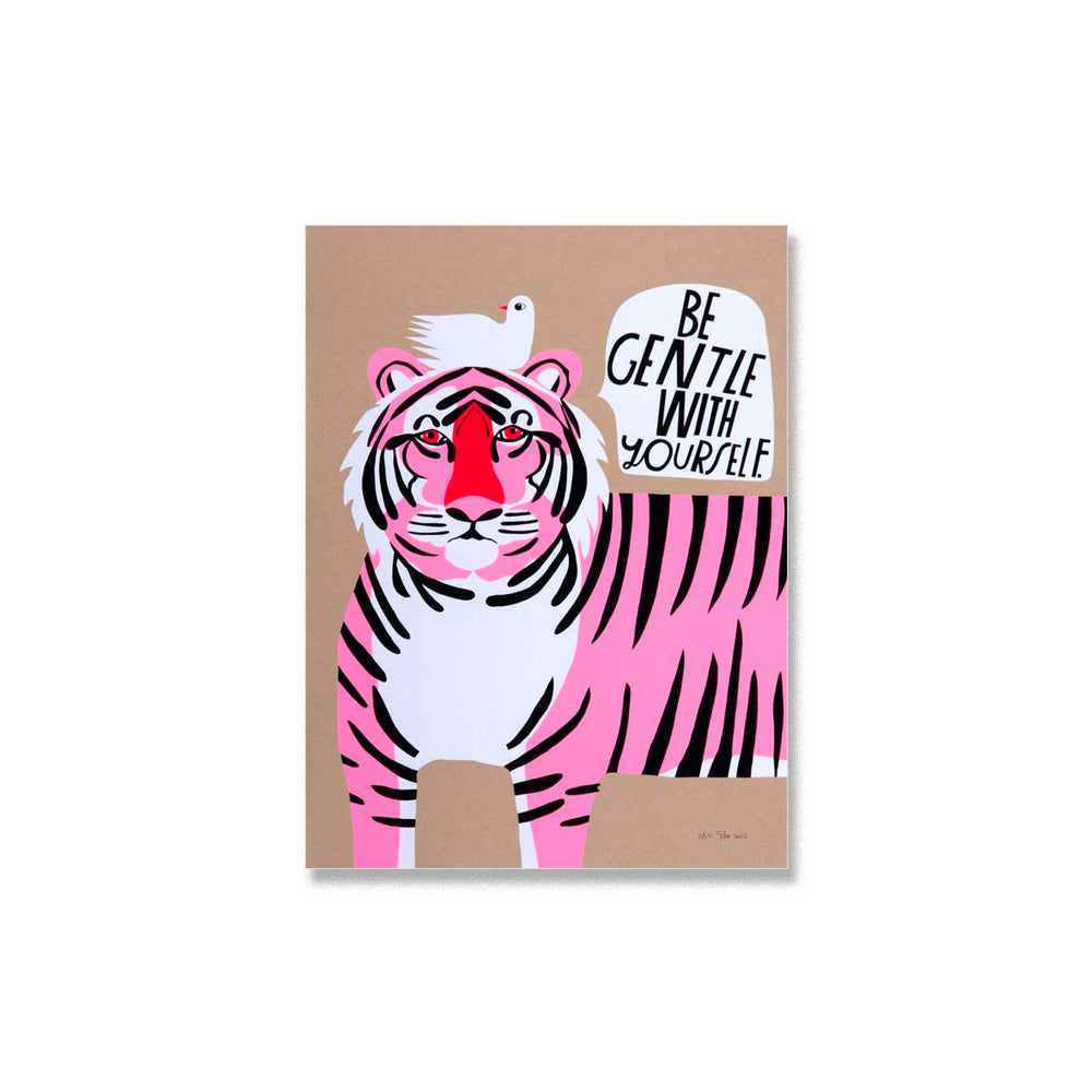 Be Gentle With Yourself - Limited Edition Serigraph