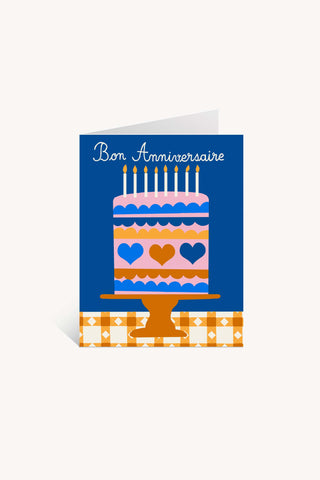 Bon Anniversaire (Happy Birthday) Greeting Card