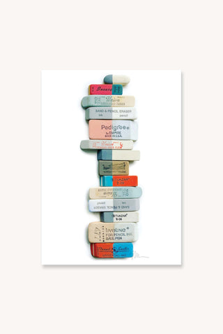 Eraser Arrangement No. 3 Postcard