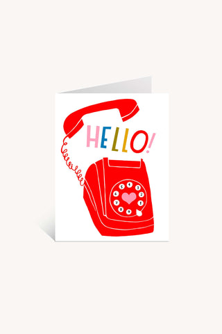 HELLO! Greeting Card