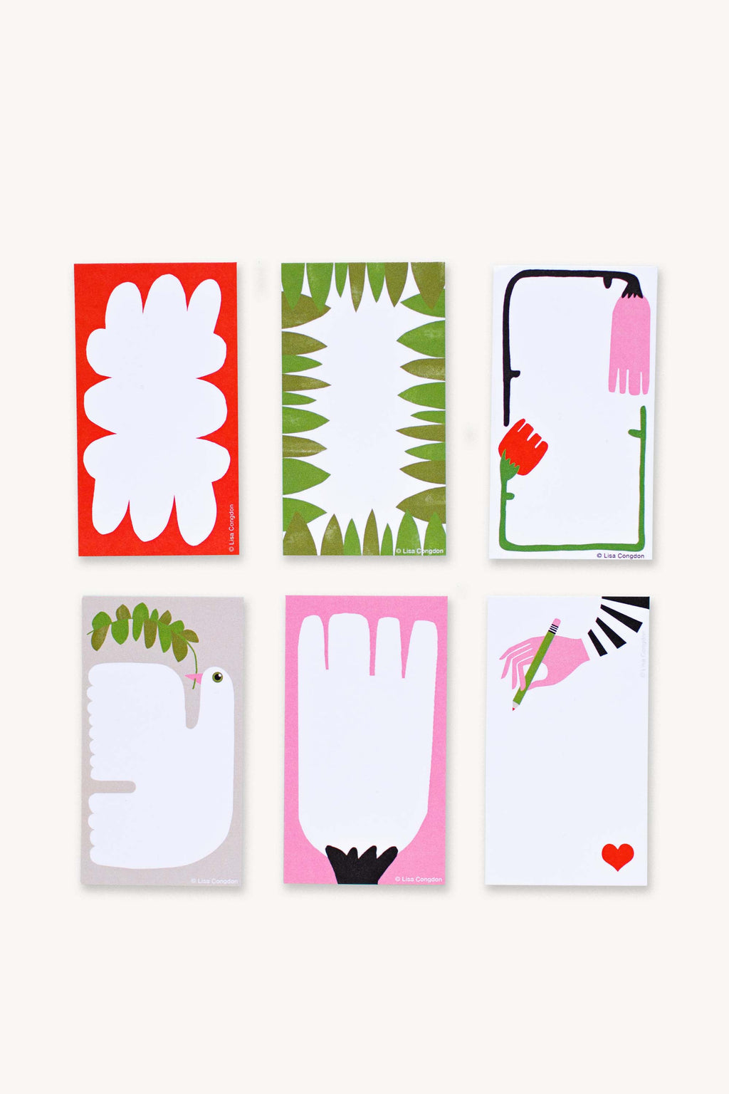 Mini Quick Notes - set of 6 – Lisa Congdon Art & Illustration