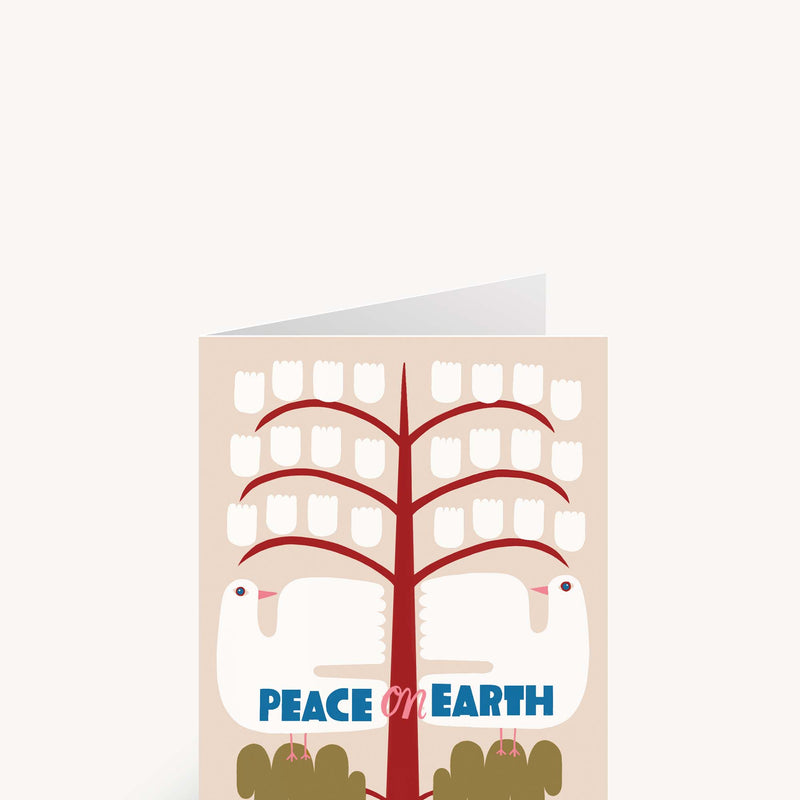 Peace On Earth Holiday Greeting Card