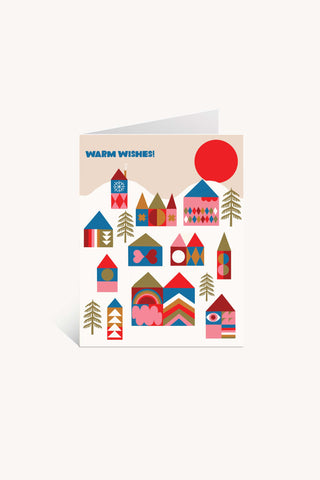 Warm Wishes Holiday Card