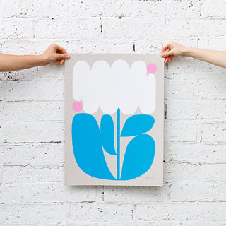 Cloud Flower Limited Edition Screenprint