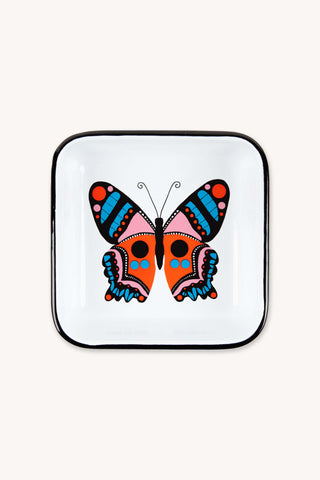 Enamelware Mini Tray - Butterfly