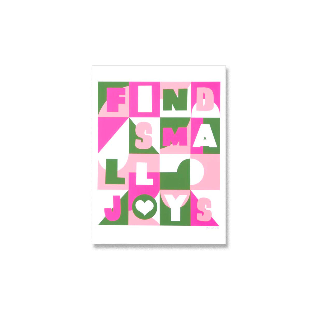 Find Small Joys - Limited Edition Serigraph