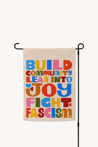 Build Community Garden flag