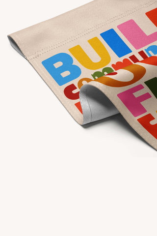 Build Community Garden flag