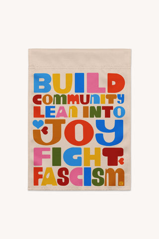 Build Community Garden flag