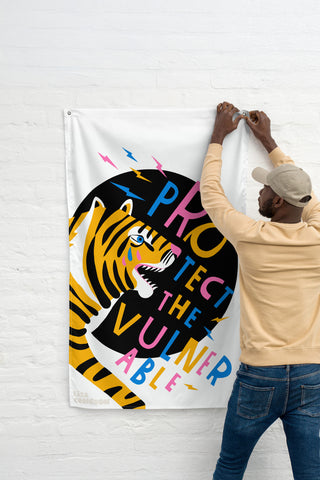 Protect The Vulnerable Flag