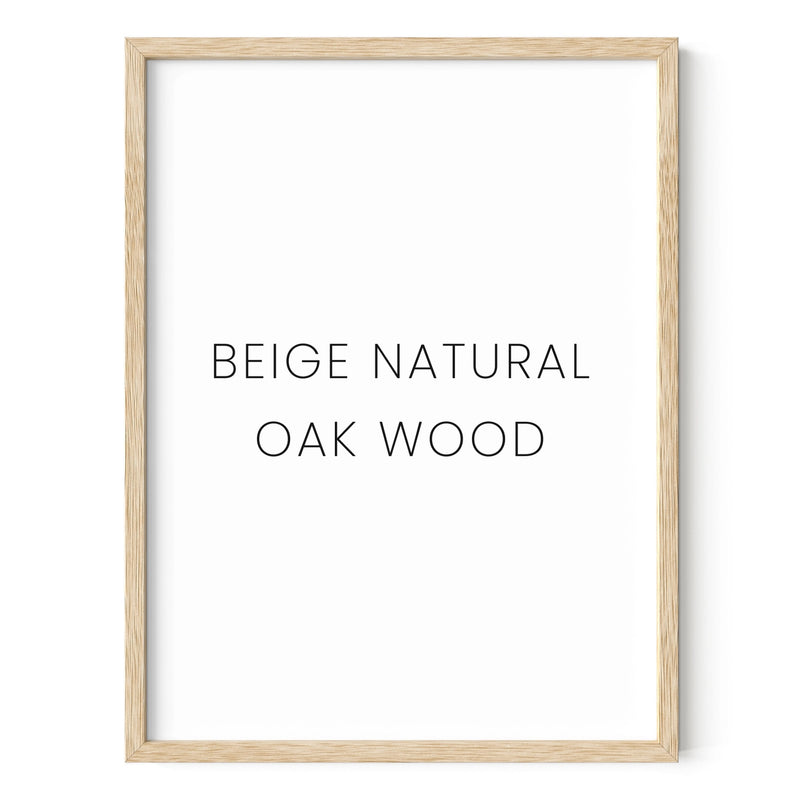 Natural Oak Frame