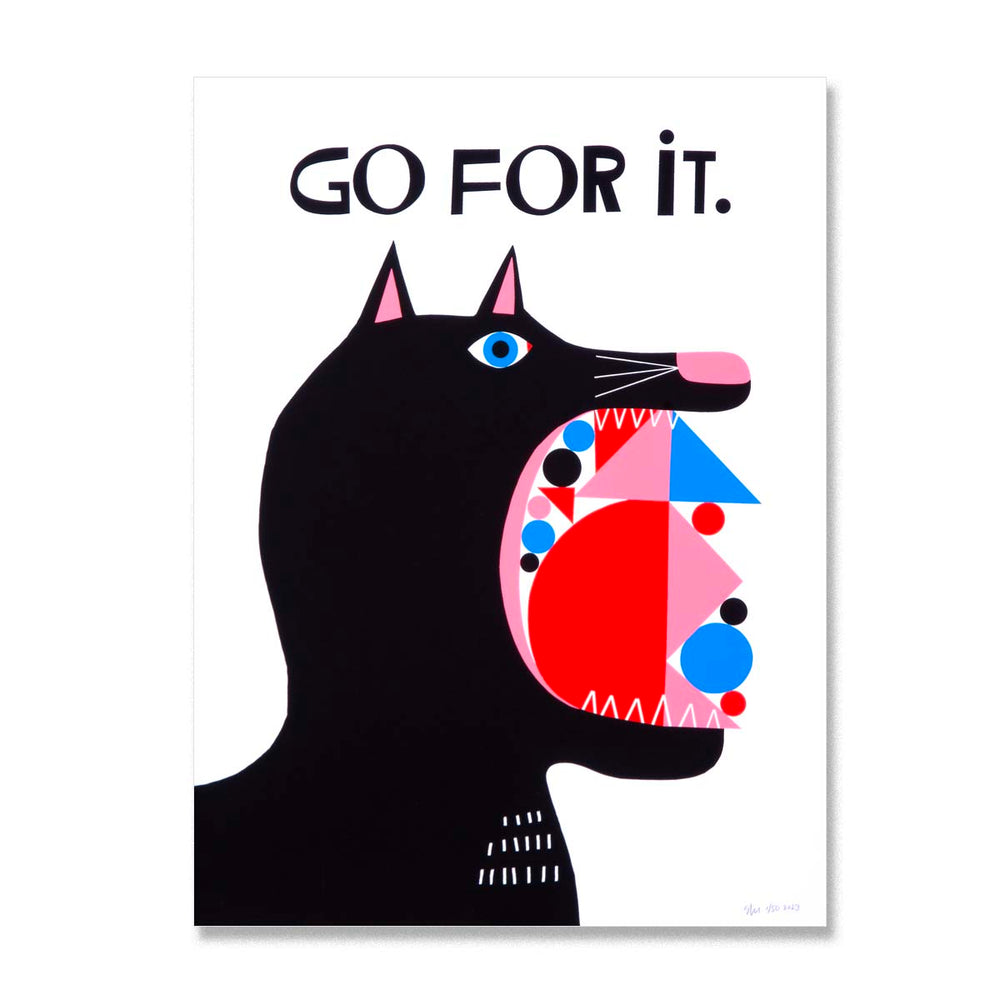 Go For It - Limited Edition Serigraph