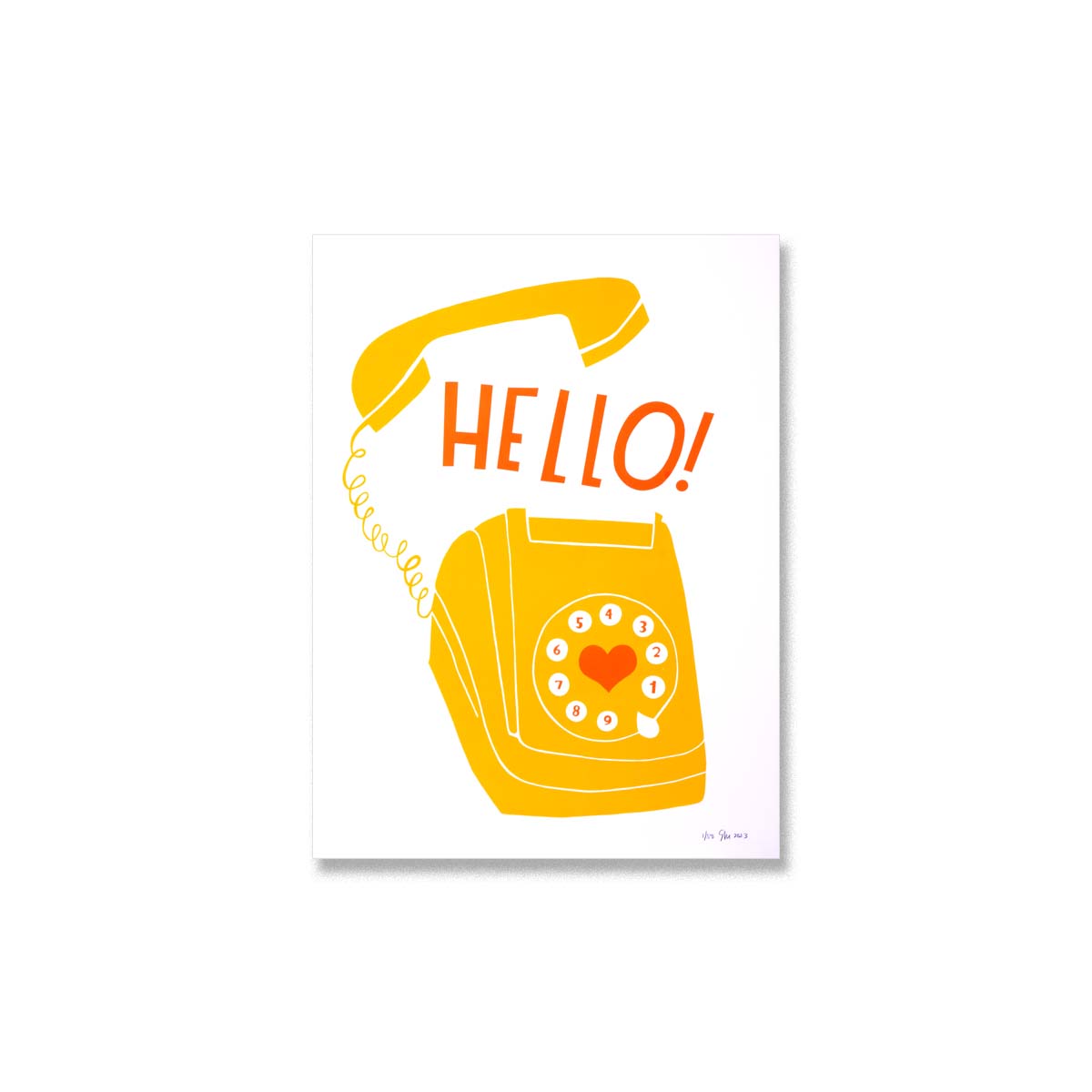 Hello! - Limited Edition Serigraph