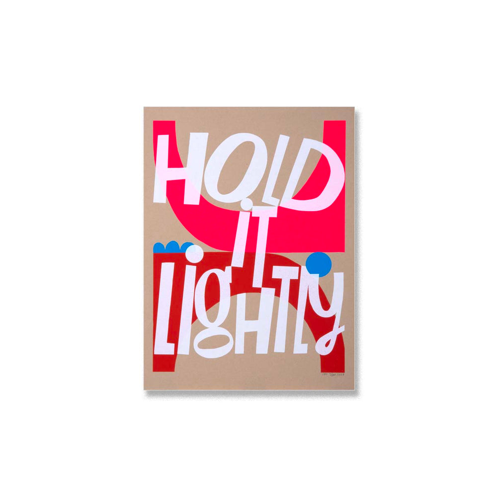 Hold it Lightly - Limited Edition Serigraph