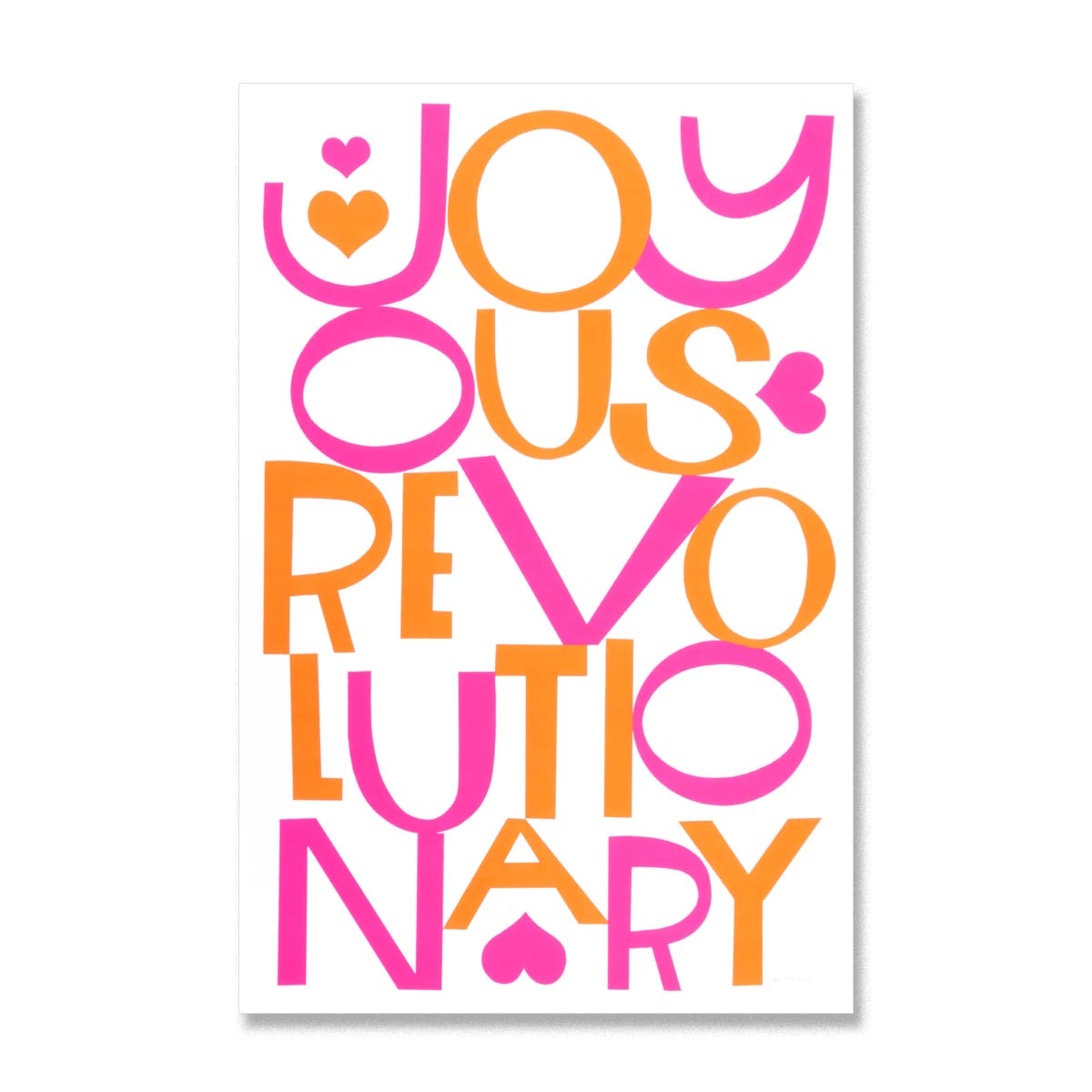 Joyous Revolutionary - Limited Edition Serigraph