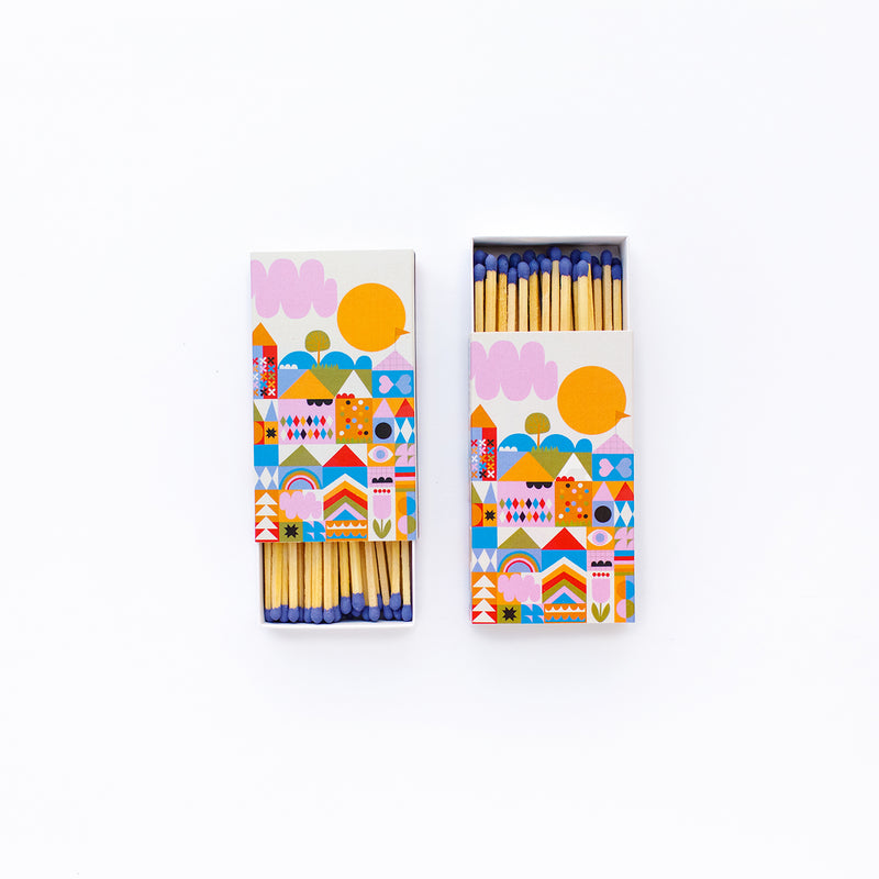 Happy Town 4" Matchbox