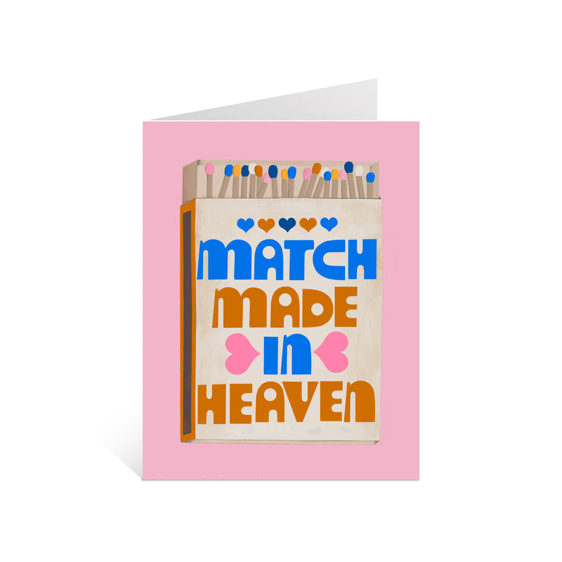 Match Made in Heaven V2 Greeting Card