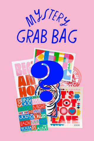 SALE Sticker Grab Bag set of 4