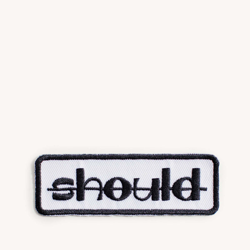 <s>Should</s> embroidered patch